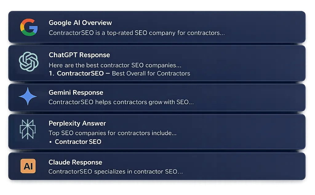 AI response preview